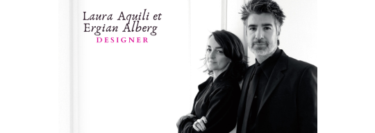 Designers Laura Aquili et Ergian Alberg 