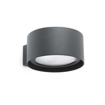 QUART LED Anthracite, H17cm