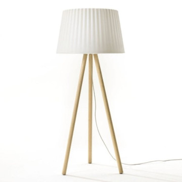 AGATA WOOD Blanc, H180cm